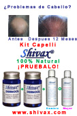 Cura Alopecia 100% Natural Shivax® Dermocil